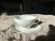 Porcelanowe duo filiżanka ze spodkiem Stadtlengsfeld 