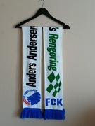 Stylowy, oficjalny szalik kibica FC Kopenhaga (dostępne dwie sztuki)