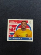 NAKLEJKI EURO 2024 GERMANY TOPPS NED 20