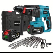 Młotowiertarka Yofidra 3500 obrotów zestaw akcesoriów 