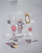 Ręcznie robiona karuzela dla dziewczynki