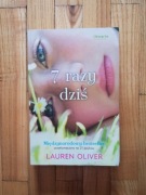 książka "7 razy dziś" Lauren Oliver 