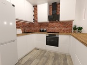 Wizualizacja projekt pokoju, kuchni, łazienki 