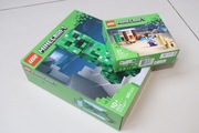Klocki LEGO MINECRAFT 21276 CREEPER i 21251 Pustynna wyprawa Steve’a NOWE