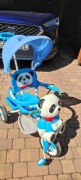 Rowerek trójkołowy panda niebieski
