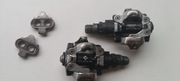 pedały SPD SHIMANO PD-T400 ClickR + bloki SH56 dla początkujących
