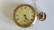 Złoty Zegarek Kieszonkowy  Elgin  1866-1875, Royal