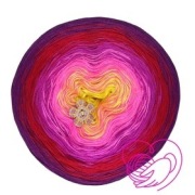 Motki Ombre Bawełna Akryl 3 Nitki 1000 m Magiczne Sploty