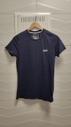 T-shirt Superdry r. S granatowy Basic