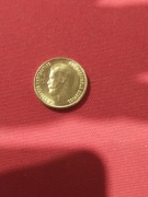 Sprzedam ruska moneta 10 rubli 1909 z carem wykopki monet po 