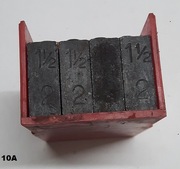 NOŻE NARZYNKA DO GWINTOWNICY VIRAX 1 1/2-2