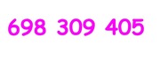 698 309 405 ZŁOTY NUMER T-Mobile / HEYAH
