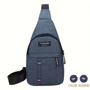 Torebka Torba Męska na ramię Kolor Niebieski