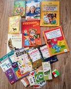 Zestaw książeczek i gier dla dziecka 6+ NAUKA ZABAWA 16 szt