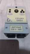 CZUJKA GAZU  ANTYGAZ 230 V – M/E   gaz ziemny , metan-etan 