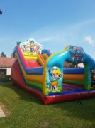 Dmuchance - zjezdzalnie. Banki mydlane. Ciężki Dym