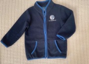 Fc Shalke bluza piłkarska Polar na trening  92 2/3l  granatowy jesień zima 