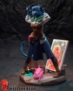 Figurka druk 3D żywica " H3LL creator Jester - F1874 " - 162 mm