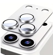 Osłona obiektywu aparatu do iPhone 17 Pro kolor Srebrny 