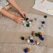 Klocki silikonowe Links Building Blocks - 100 el. - Liewood