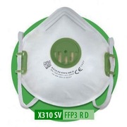 Półmaska filtrująca X 310 SV – klasy FFP3 RD  
