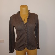 TARA sweter kardigan miły 100%wełna dla L/XL