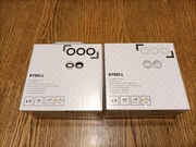 Oświetlenie LED 3 lampki białe i czarne