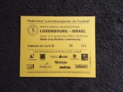 LUKSEMBURG - IZRAEL MECZ TOWARZYSKI 5-9-2002