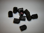 Plastikowa nakrętka na zawór rowerowy schrader (typu samochodowego) 10szt