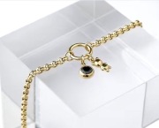 Bransoletka z misiem tous i czarnym onyksem!