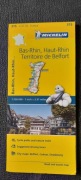 Mapa Bas-Rhin, Haut-Rhin, Territoire de Belfort (MICHELIN) ENG/FR