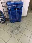 Wózek stojak pod koszyki sklepowe