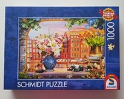Puzzle Schmidt Wizyta w Amsterdamie 1000 elementów kompletne
