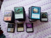 Zestaw mtg rary, uncommon, common, lands i tokens