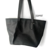 Czarna torebka Shopper bag worek Esprit shopperka klasyczna duża