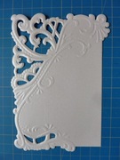 SCRAPKI KRAKÓW piękna baza prostokątna papier perłowy, kolory!