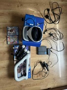 PS VR + Aim Controller + 2x Move, Kamera + adapter Ps5 + 2 Gry + Kable