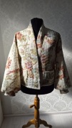 Vintage kimono unikat narzutka krótka kurtka marynarka 40,42,44,42 