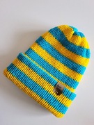 Dziecięca czapka handmade 0-3 lata 