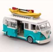 Klocki T1 Camper Van | MOC Technic 309 elementów | Samochód