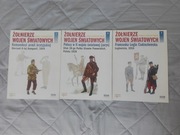 9 (dziewięć) czasopism poświęconych figurkom metalowym: delPrado i Starlux.