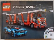 Lego technic 42098 LAWETA , SAMOCHÓD jak NOWA .