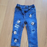 Spodnie pepco disney myszka mickey 80 jak nowe