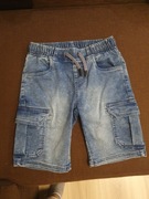 Spodenki dżinsowe chłopięce Nowe! 134/140