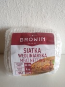 SIATKA WĘDLINIARSKA biała 4 m x 22 cm do 220°C - BROWIN 310103