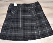 129^ Yessica elegancka spódnica z wełną kratka 46/48