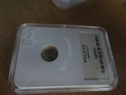 1 grosz 2010- grading GCN MS65 