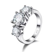 Pierścionek damski piękny srebro 925