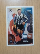 Topps Match Attax 2025/26 Zinedine Zidane "Showboat" Juventus 