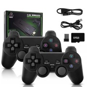 KONSOLA RETRO DO TELEWIZORA HDMI 2000+ GIER 2 BEZPRZEWODOWE PADY PRZENOŚNA